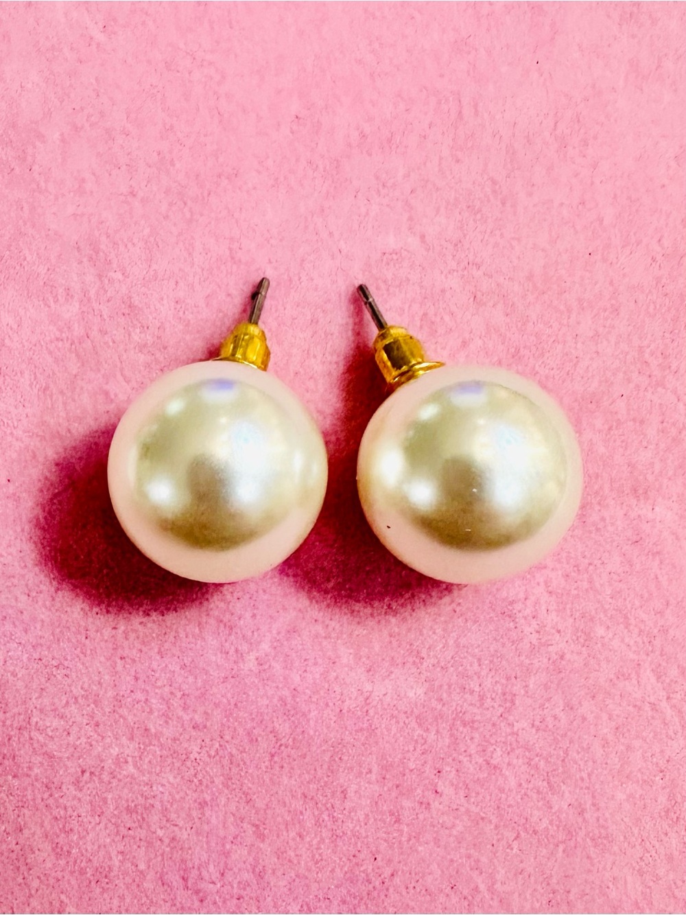 Classic Pearl Stud Earrings
